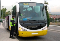 Las Rozas | Los autobuses escolares superan la inspección municipal de la Policía Local
