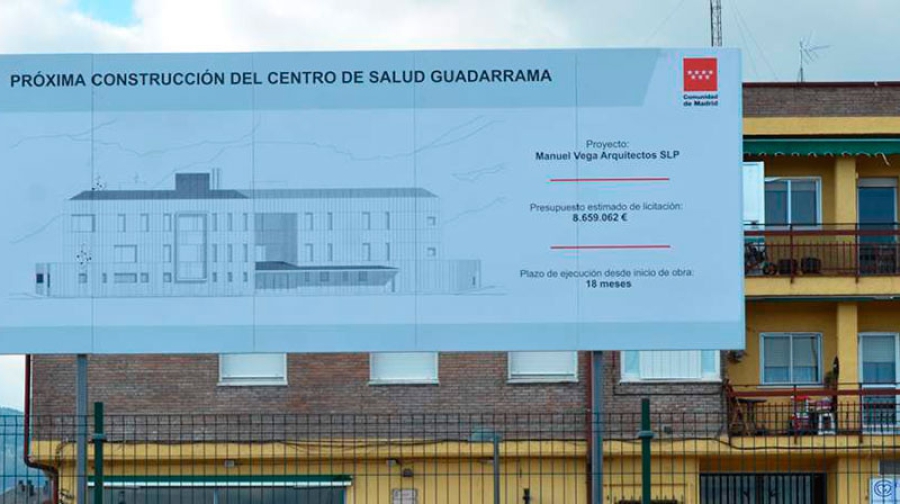 Guadarrama | La Comunidad de Madrid anuncia la construcción del nuevo centro de salud de Guadarrama