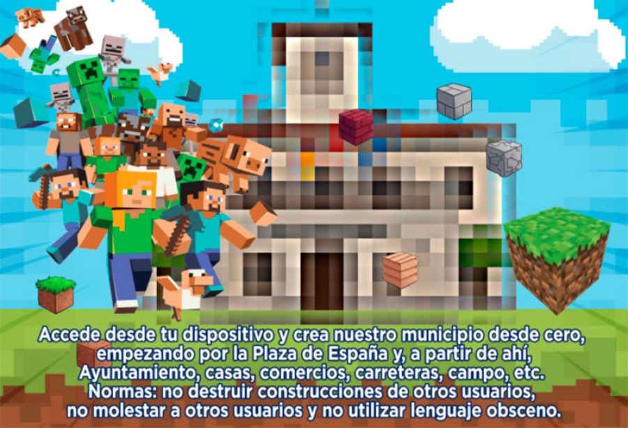 Sevilla la Nueva | Jugadores recrearán la construcción de Sevilla la Nueva en el videojuego ‘Minecraft’