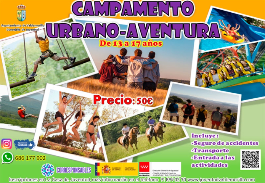 Valdemorillo | Valdemorillo lanza ya su amplia oferta de Campamentos de Verano para niños y jóvenes