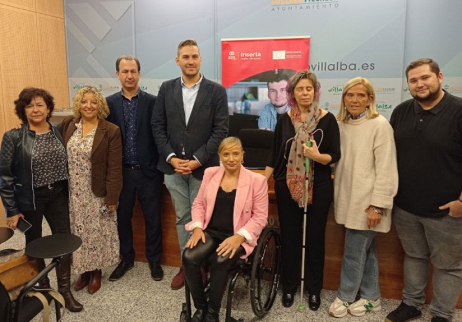 Collado Villalba | Convenio con Inserta Empleo para fomentar la inserción laboral de personas con discapacidad