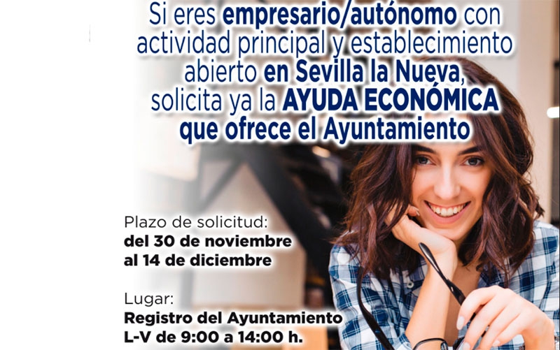 Sevilla la Nueva | Sevilla la Nueva destina 30.000€ en ayudas para empresarios del municipio