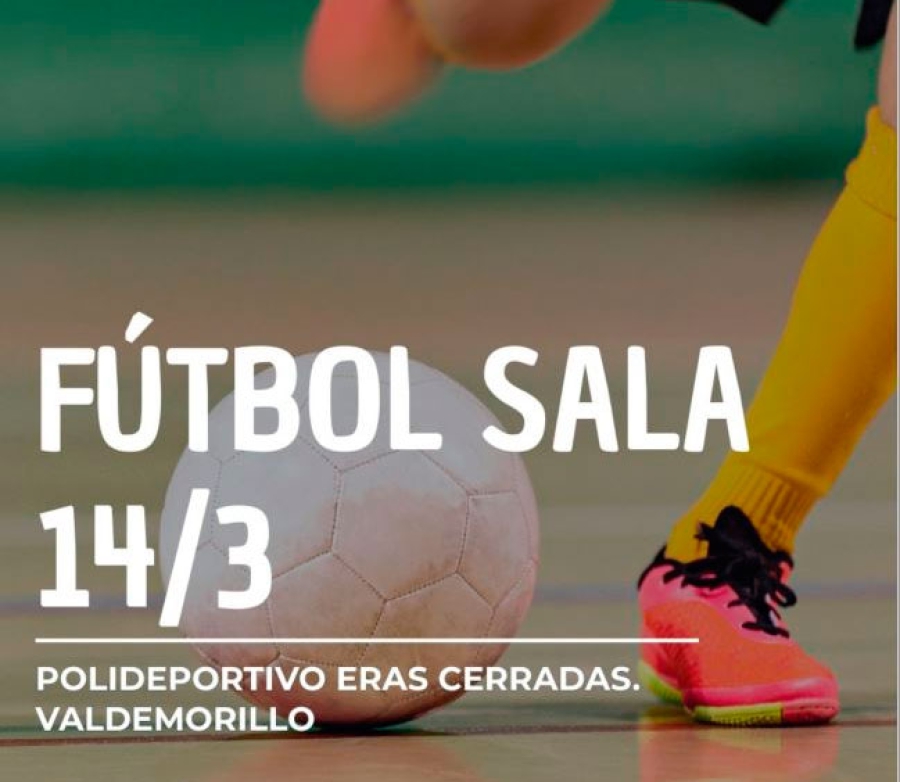 Valdemorillo | Jornada de Peque Fútbol Sala ADS en el Eras Cerradas