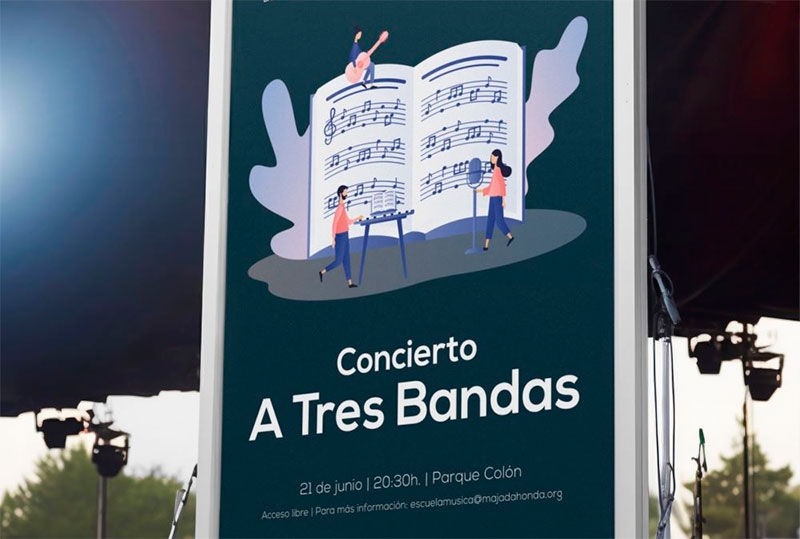 Majadahonda | Majadahonda celebra el Día Europeo de la Música con un concierto “A Tres Bandas”