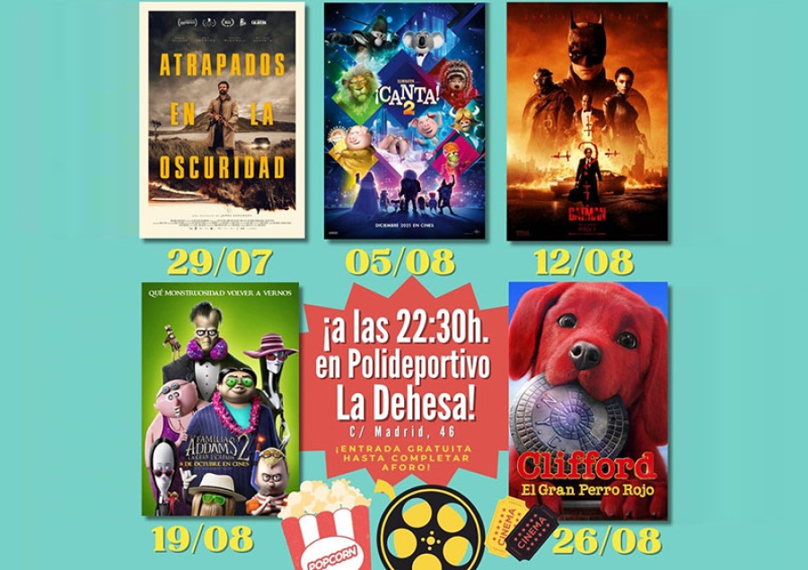 Arroyomolinos | En agosto, más cine de verano en Arroyomolinos