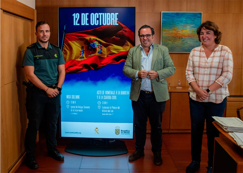 Boadilla del Monte | Boadilla celebrará el 12 de octubre con una misa solemne y el homenaje a la bandera de España