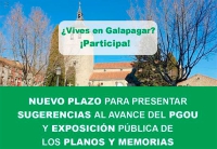 Galapagar | El Ayuntamiento amplia el plazo de exposición pública del PGOU