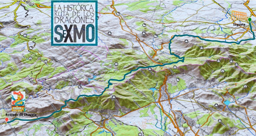 Robledo de Chavela | El 21 de junio, ruta ciclista “La Histórica ruta de los Dragones del Sexmo” promovida por Dragones Cycling