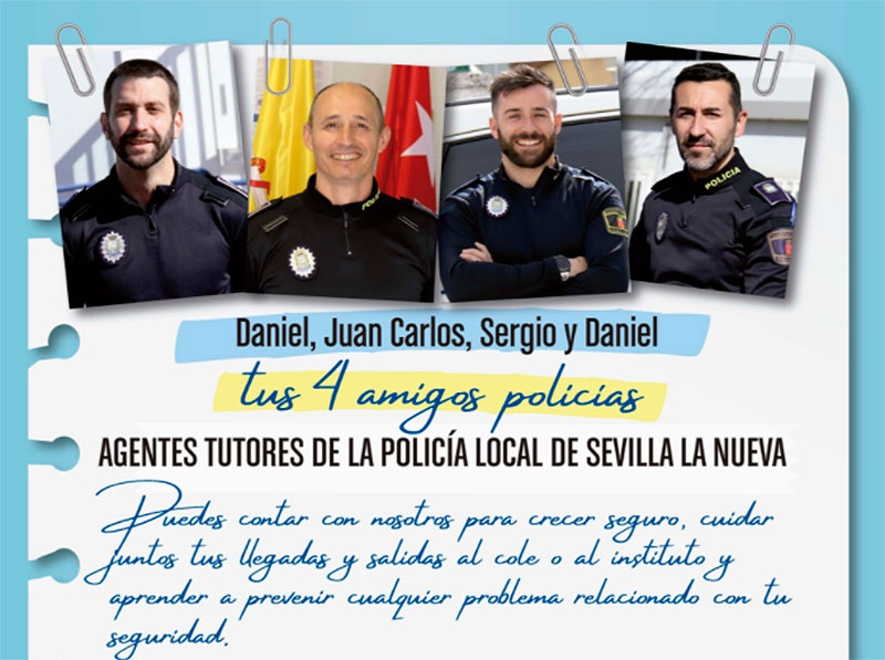 Sevilla la Nueva | Arranca el programa “Agente Tutor” con sesiones formativas en los centros escolares