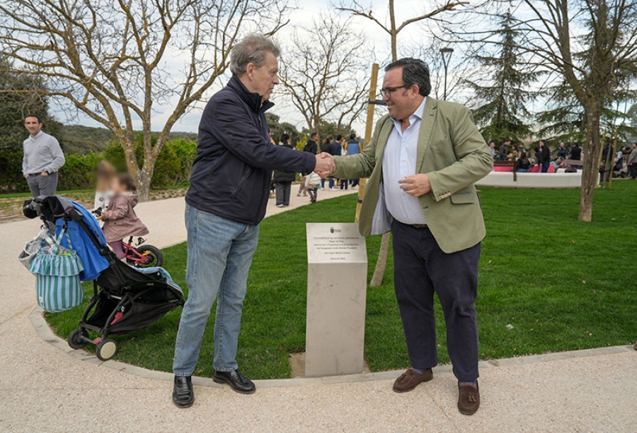 Boadilla del Monte | Inauguración de la remodelación del parque Virgen del Pilar, ubicado en el casco histórico