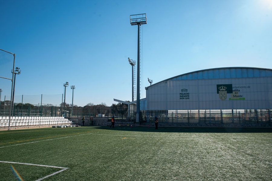 Boadilla del Monte | El Ayuntamiento cambia a tecnología LED el alumbrado del Complejo Deportivo Ángel Nieto