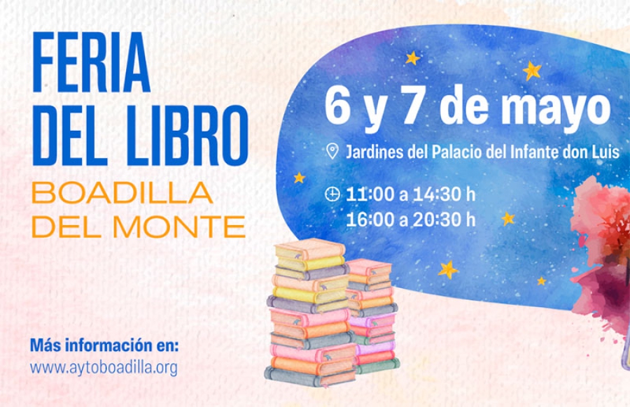Boadilla del Monte | Los jardines del Palacio acogerán la Feria del Libro los días 6 y 7 de mayo