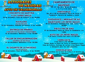 Valdemorillo | Más de una decena de propuestas para vivir la magia de la Navidad en Valdemorillo