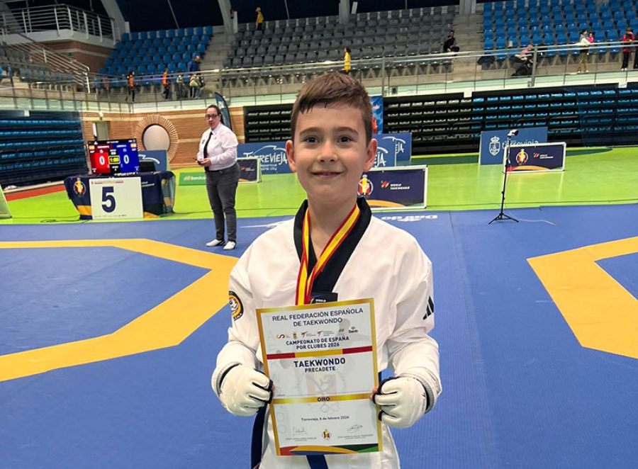Navalcarnero | Theo George, Campeón de España en Taekwondo