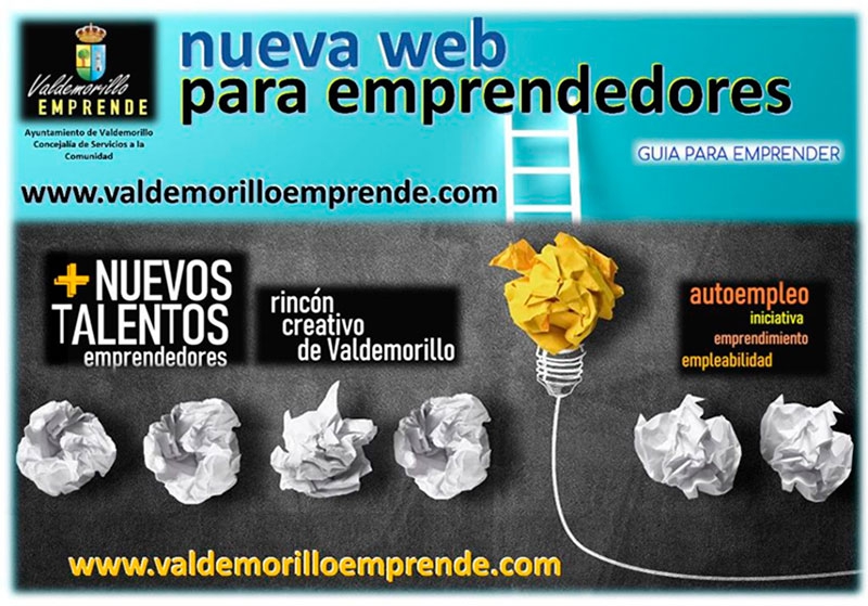 Valdemorillo | Recursos para impulsar la iniciativa y empleabilidad de autónomos, PYMES y emprendedores con valdemorilloemprende.com