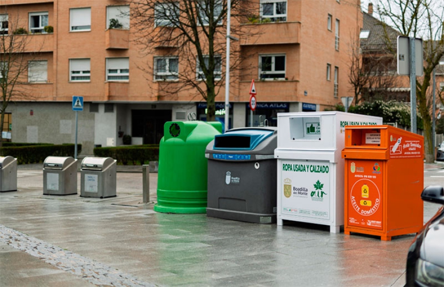 Boadilla del Monte | El Ayuntamiento recuerda a los vecinos que Boadilla cuenta con 40 contenedores para ropa y calzado usados
