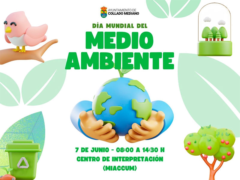 Collado Mediano | Collado Mediano celebra el Día Mundial del Medio Ambiente con una jornada de actividades para toda la familia