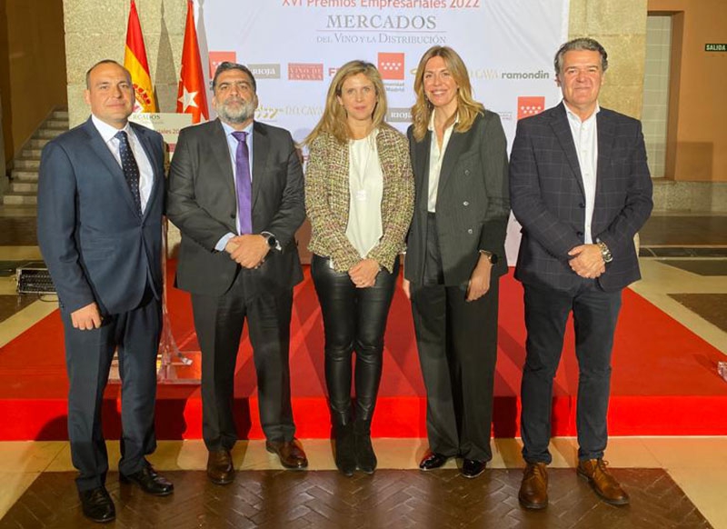 Vinos de Madrid presente en la entrega de los XVI Premios Empresariales que concede ‘Mercados del Vino y la Distribución’
