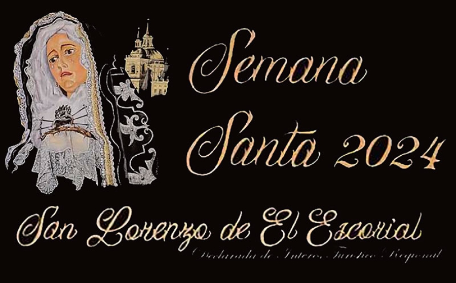 San Lorenzo de El Escorial | Todo listo para que comience la Semana Santa 2024 en San Lorenzo de El Escorial