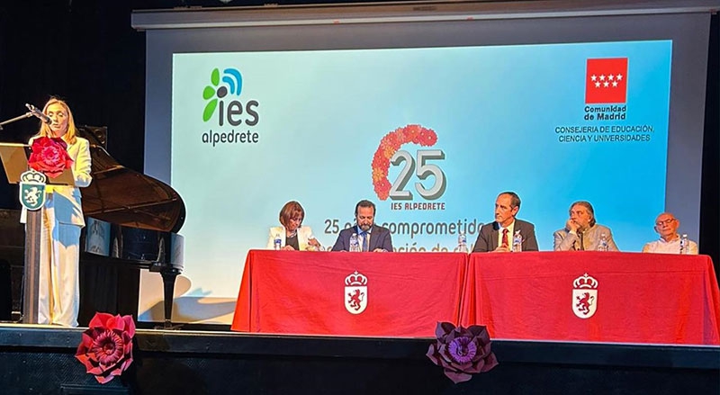 Alpedrete | El Instituto de Enseñanza Secundaria de Alpedrete ha cumplido este curso 25 años de servicio