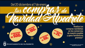 Alpedrete | Esta Navidad compra en Alpedrete y gana fantásticos premios