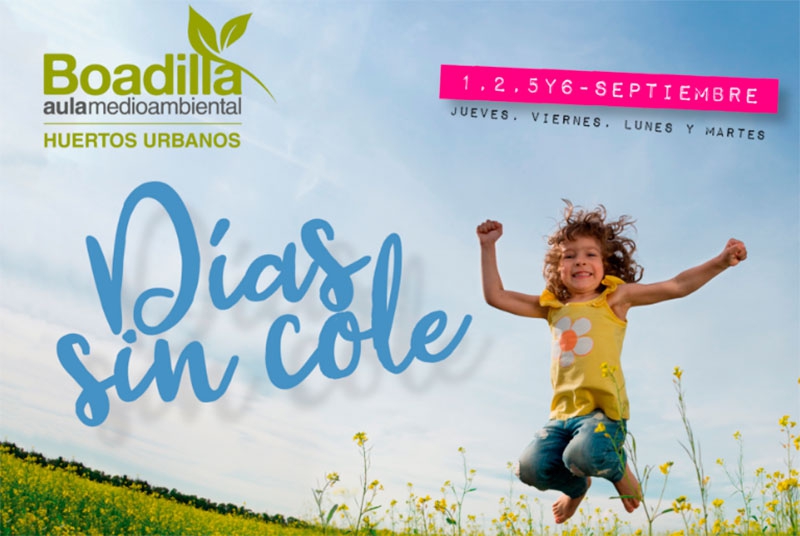 Boadilla del Monte | El Aula Medioambiental ofrecerá el campamento Días sin Cole hasta el inicio del curso en septiembre