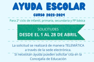El Escorial | El Ayuntamiento de El Escorial destinará 80.800,00€ a las ayudas escolares