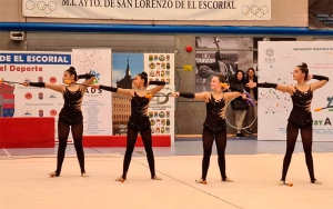 Lorenzo de El Escorial | Más de 70 conjuntos y 350 deportistas en una nueva cita de la Gimnasia Rítmica