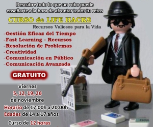 Valdemorillo | Primer curso de Life Hacks para promover  el desarrollo de habilidades