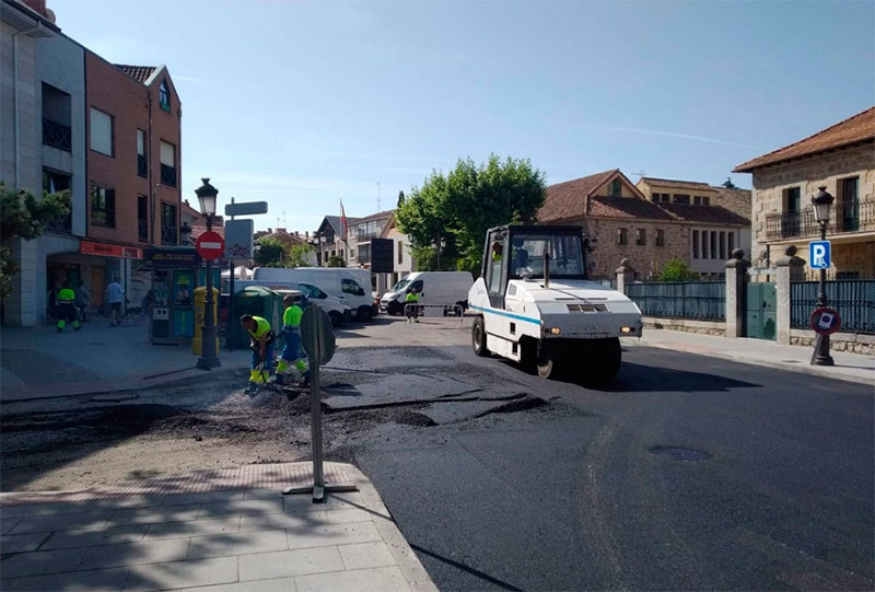 Torrelodones | Aclaración sobre el reasfaltado de la plaza del Caño