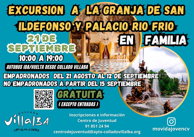 Collado Villalba | Excursión en Familia a La Granja y el Palacio de Riofrío