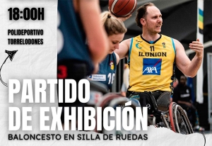 Torrelodones | Torrelodones acoge un partido de exhibición de baloncesto en silla de ruedas