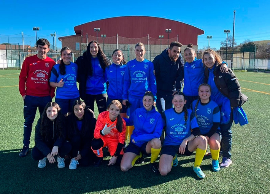 Villamanta | Hito histórico deportivo en Villamanta con la celebración de un derbi de fútbol local femenino