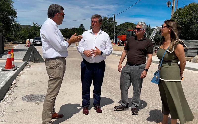 Fresnedillas de la Oliva | La Comunidad de Madrid renueva el firme de varias calles de Fresnedillas de la Oliva para mejorar la seguridad