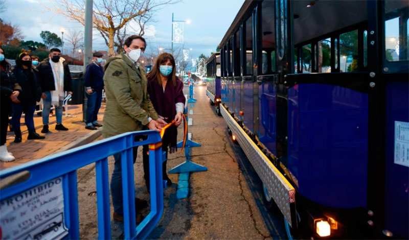 Pozuelo de Alarcón | Comienza a circular el Tren de la Navidad