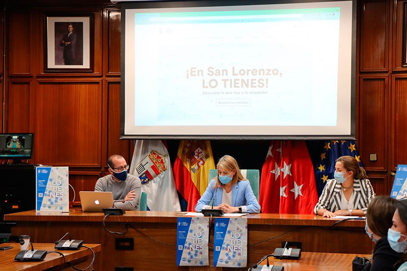 San Lorenzo de El Escorial | Presentado el nuevo directorio comercial que ofrece un canal de venta online