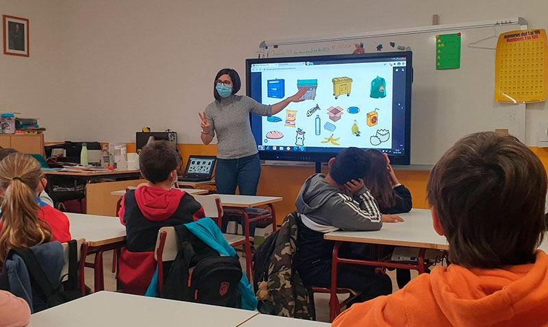 Villanueva de la Cañada | Talleres escolares sobre el reciclaje de vidrio