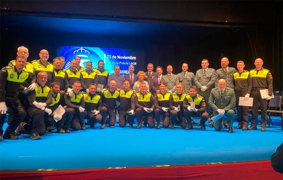 Majadahonda | Ayuntamiento celebra su tradicional acto en honor a la patrona de la Policía Local