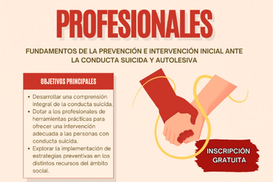 Humanes de Madrid | Jornadas profesionales sobre la prevención e intervención ante la conducta suicida y autolesiva