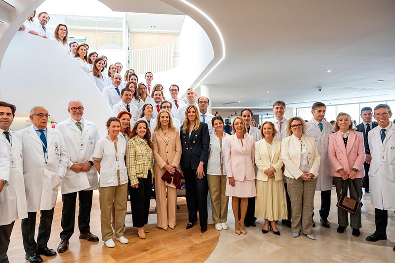 Pozuelo de Alarcón | La alcaldesa de Pozuelo acompañó a la Infanta Elena en la inauguración oficial del Hospital Memorial Publio Cordón