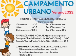 Villa del Prado | El Ayuntamiento abre el período de inscripciones al Campamento Urbano de Verano 2022