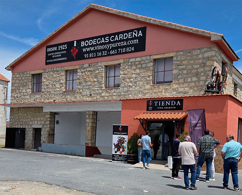 BODEGAS CARDEÑA | La Bodega han experimentado un importante cambio en su estructura mejorando la experiencia de sus visitas