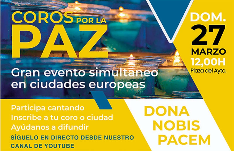 Las Rozas | Las Rozas cantará por la paz junto a otras 94 ciudades españolas este domingo