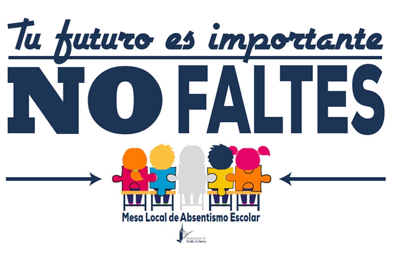 Sevilla la Nueva | ‘Tú futuro es importante, no faltes’: campaña de prevención del absentismo en centros escolares