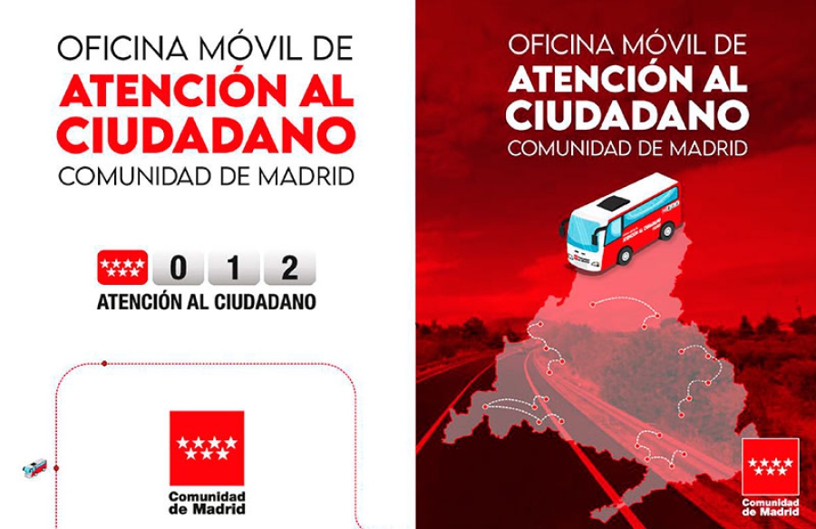 Collado Mediano | La Comunidad de Madrid instalará la Oficina Móvil de Atención al Ciudadano a partir del 4 de abril