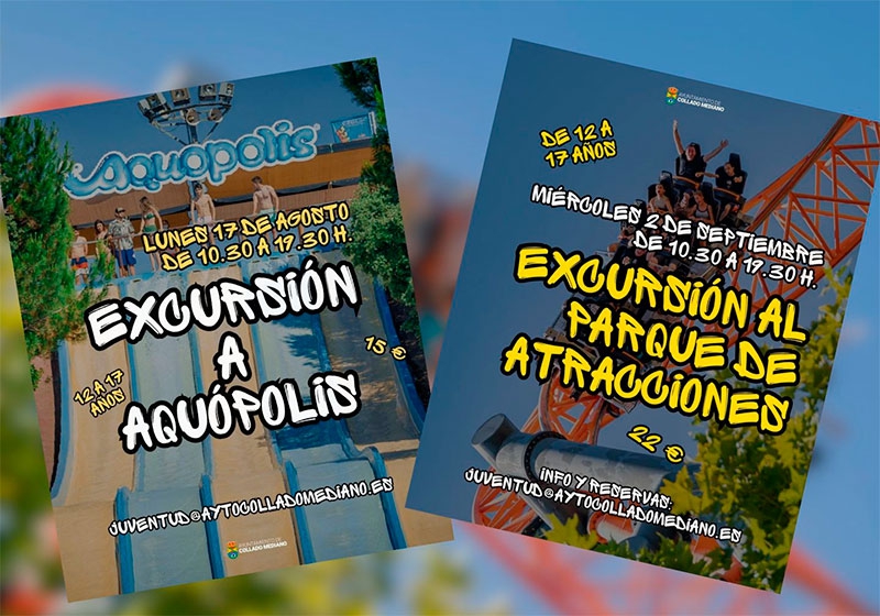 Collado Mediano | Aquópolis y Parque de Atracciones: dos planes para disfrutar del verano