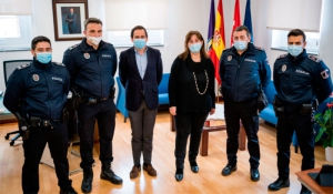 Pozuelo de Alarcón | La alcaldesa recibe a tres nuevos mandos de la Policía Municipal de Pozuelo