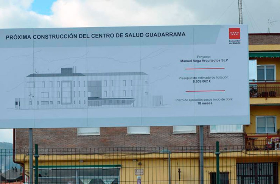 Guadarrama | La construcción del Centro de Salud es ya una realidad contemplada en los presupuestos de la Comunidad de Madrid 2024