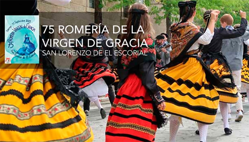 San Lorenzo de El Escorial | Homenaje a  la Virgen de Gracia, con la ofrenda floral y la tradicional Romería, en su 75 aniversario