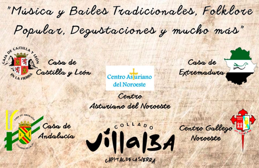 Collado Villalba | Cita este fin de semana en el XVI Encuentro de Casas Regionales de Collado Villalba